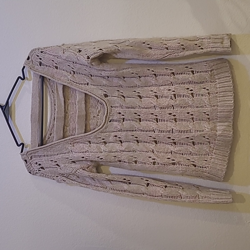 Heart n crush, S, Cream sweater